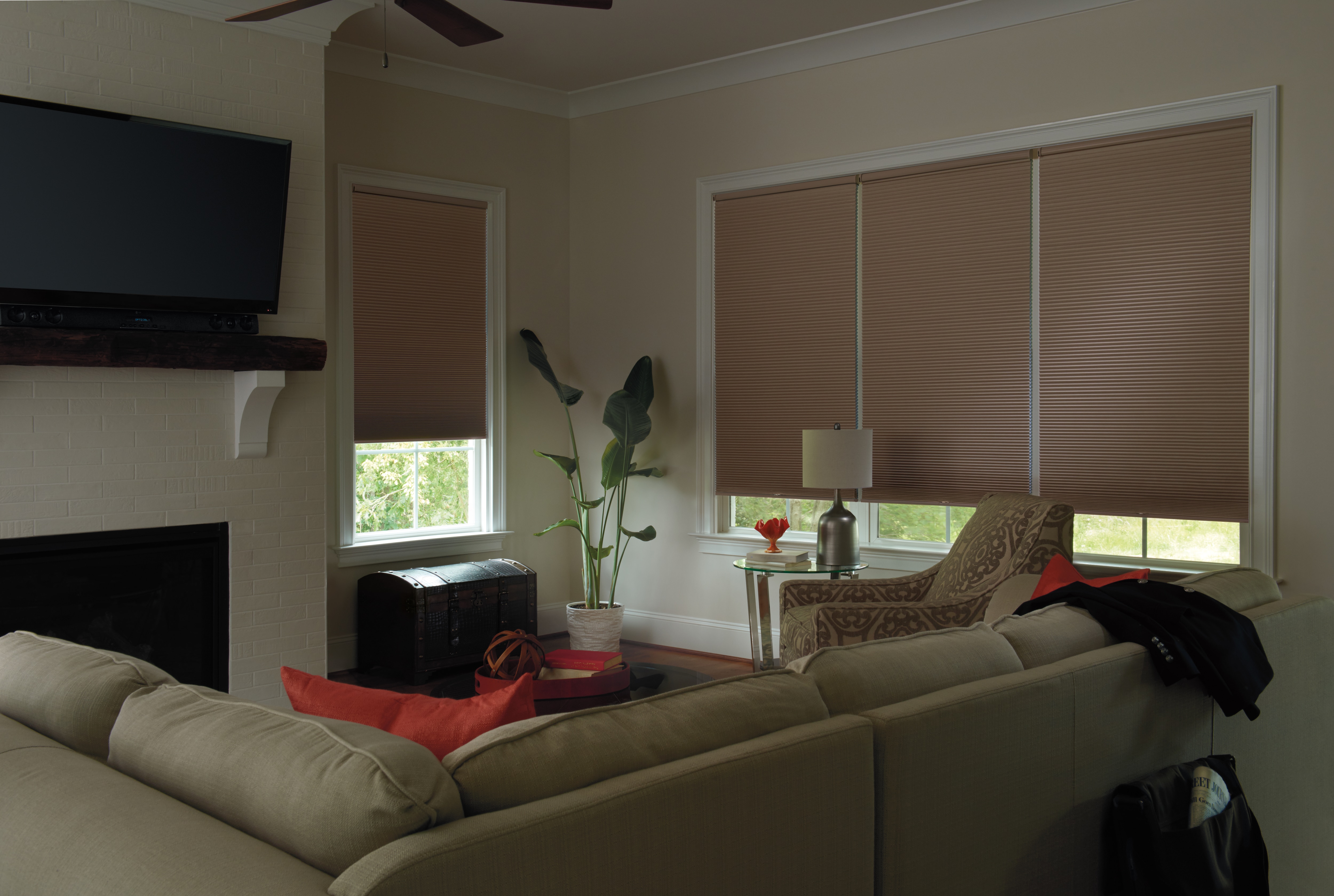 9/16 Inch Blackout Cellular Shades